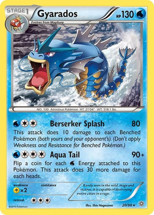 Pokemon TCG - XY - Ancient Origins - Gyarados - 20/98