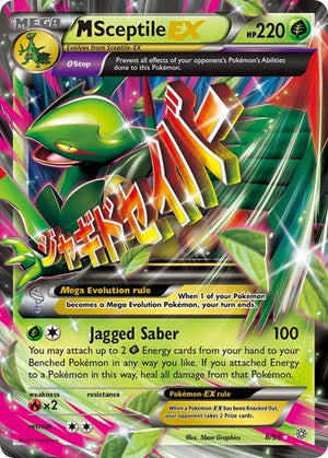Pokemon TCG - XY - Ancient Origins - M Sceptile EX - 8/98 - Holofoil