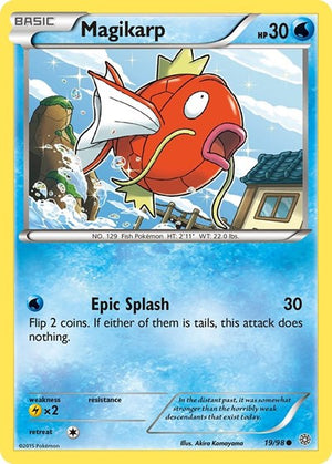 Pokemon TCG - XY - Ancient Origins - Magikarp - 19/98