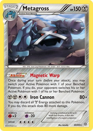 Pokemon TCG - XY - Ancient Origins - Metagross - 49/98