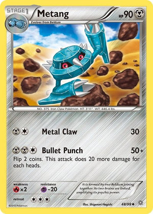 Pokemon TCG - XY - Ancient Origins - Metang - 48/98
