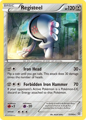 Pokemon TCG - XY - Ancient Origins - Registeel - 51/98