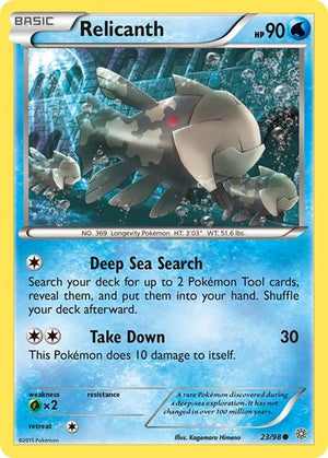 Pokemon TCG - XY - Ancient Origins - Relicanth - 23/98