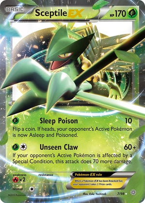 Pokemon TCG - XY - Ancient Origins - Sceptile EX - 7/98 - Holofoil