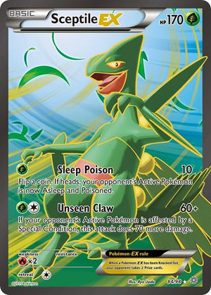 Pokemon TCG - XY - Ancient Origins - Sceptile EX - 84/98 - Holofoil