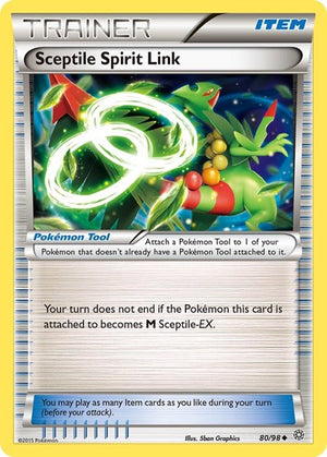 Pokemon TCG - XY - Ancient Origins - Sceptile Spirit Link - 80/98
