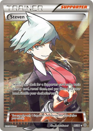 Pokemon TCG - XY - Ancient Origins - Steven - 95/98 - Holofoil