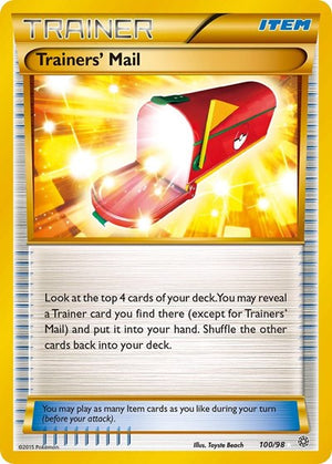 Pokemon TCG - XY - Ancient Origins - Trainers' Mail - 100/98 - Holofoil