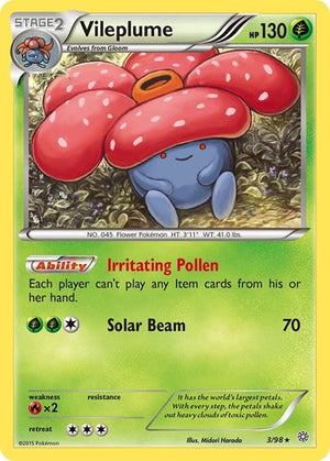 Pokemon TCG - XY - Ancient Origins - Vileplume - 3/98