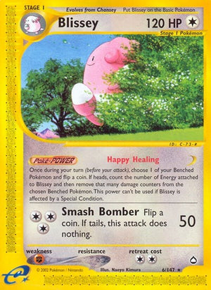 Pokemon TCG - Aquapolis - Blissey - 006/147