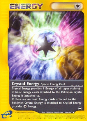 Pokemon TCG - Aquapolis - Crystal Energy - 146/147