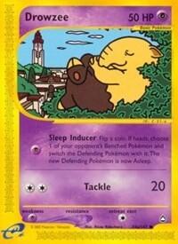Pokemon TCG - Aquapolis - Drowzee - 074b/147 - Reverse Holofoil