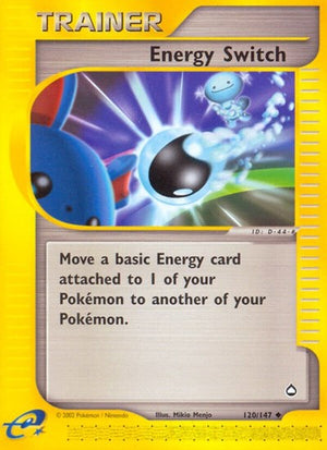 Pokemon TCG - Aquapolis - Energy Switch - 120/147