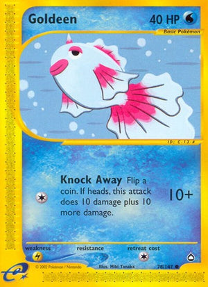 Pokemon TCG - Aquapolis - Goldeen - 078/147