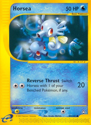 Pokemon TCG - Aquapolis - Horsea - 085/147