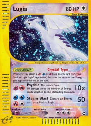 Pokemon TCG - Aquapolis - Lugia - 149/147 - Holofoil