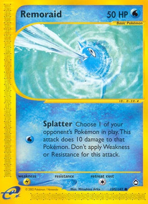 Pokemon TCG - Aquapolis - Remoraid - 105/147