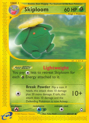 Pokemon TCG - Aquapolis - Skiploom - 060/147