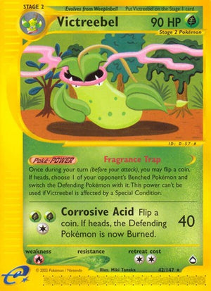 Pokemon TCG - Aquapolis - Victreebel - 042/147