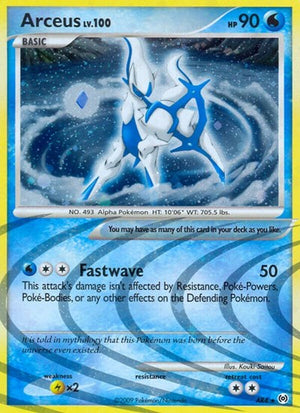 Pokemon TCG - Arceus - Arceus - AR4 - Holofoil