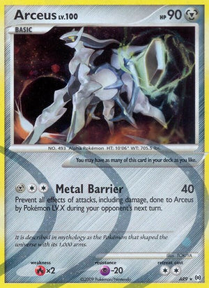 Pokemon TCG - Arceus - Arceus - AR9 - Holofoil