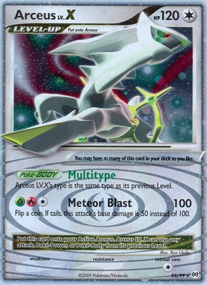 Pokemon TCG - Arceus - Arceus Lv.X - 95/99 - Holofoil
