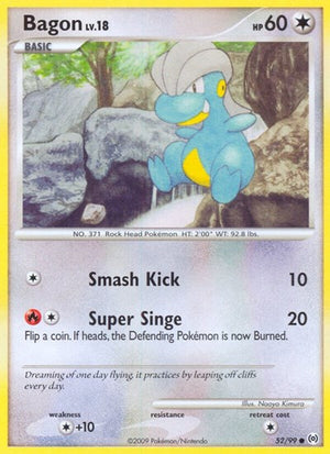 Pokemon TCG - Arceus - Bagon - 52/99