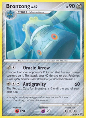 Pokemon TCG - Arceus - Bronzong - 14/99 - Reverse Holofoil