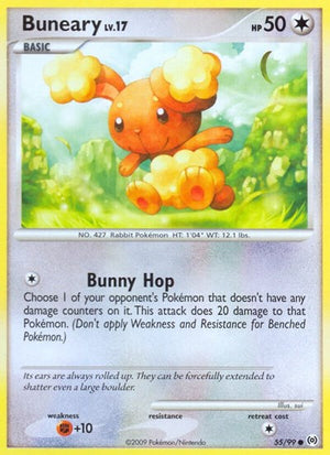 Pokemon TCG - Arceus - Buneary - 55/99