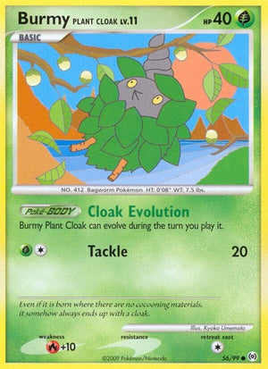Pokemon TCG - Arceus - Burmy Plant Cloak - 56/99