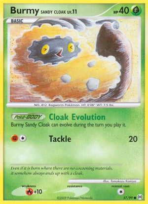 Pokemon TCG - Arceus - Burmy Sandy Cloak - 57/99