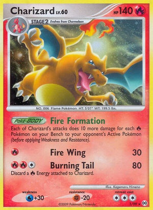Pokemon TCG - Arceus - Charizard - 1/99 - Holofoil