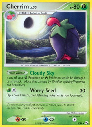 Pokemon TCG - Arceus - Cherrim - 15/99 - Reverse Holofoil