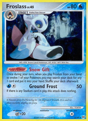 Pokemon TCG - Arceus - Froslass - 2/99 - Reverse Holofoil