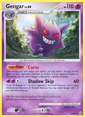 Pokemon TCG - Arceus - Gengar - 16/99