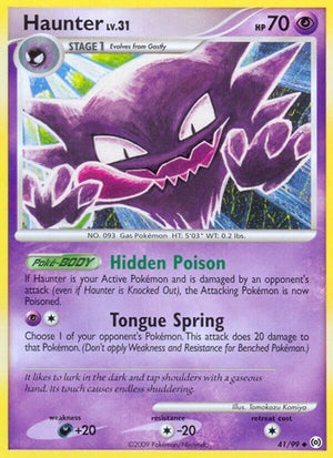 Pokemon TCG - Arceus - Haunter - 41/99