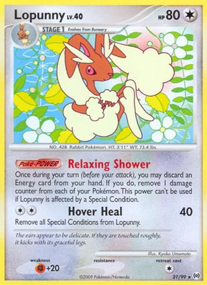 Pokemon TCG - Arceus - Lopunny - 21/99