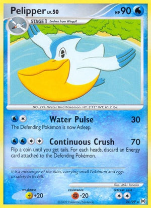 Pokemon TCG - Arceus - Pelipper - 24/99