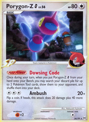 Pokemon TCG - Arceus - Porygon-Z G - 26/99
