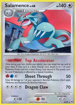 Pokemon TCG - Arceus - Salamence - 8/99 - Holofoil