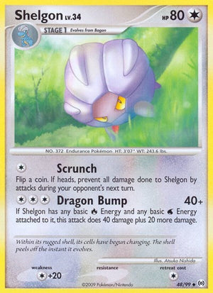 Pokemon TCG - Arceus - Shelgon - 48/99