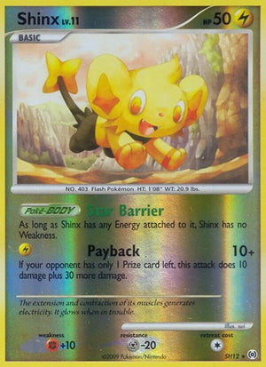 Pokemon TCG - Arceus - Shinx - SH12 - Reverse Holofoil