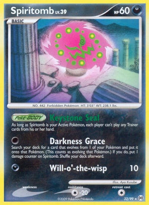 Pokemon TCG - Arceus - Spiritomb - 32/99 - Reverse Holofoil