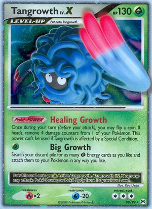 Pokemon TCG - Arceus - Tangrowth Lv.X - 99/99 - Holofoil