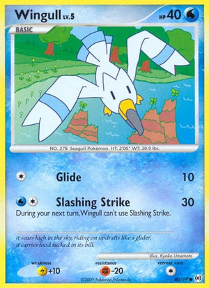 Pokemon TCG - Arceus - Wingull - 80/99