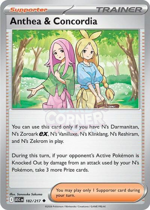 Pokemon TCG - ME: Ascended Heroes - Anthea & Concordia - 182/217