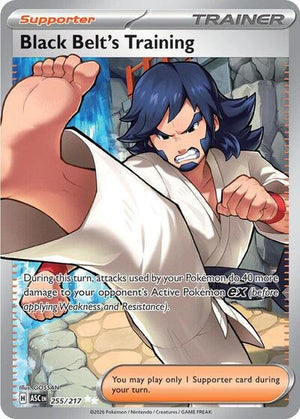 Pokemon TCG - ME: Ascended Heroes - Black Belt's Training - 255/217 - Holofoil