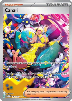 Pokemon TCG - ME: Ascended Heroes - Canari - 291/217 - Holofoil