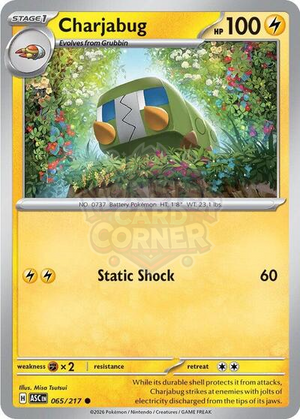 Pokemon TCG - ME: Ascended Heroes - Charjabug - 065/217