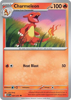 Pokemon TCG - ME: Ascended Heroes - Charmeleon - 021/217